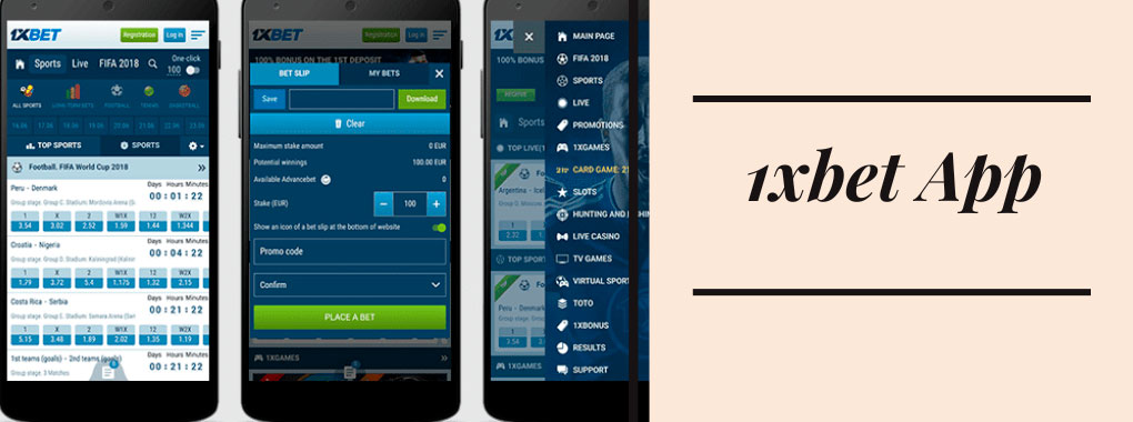 1xbet sports betting app