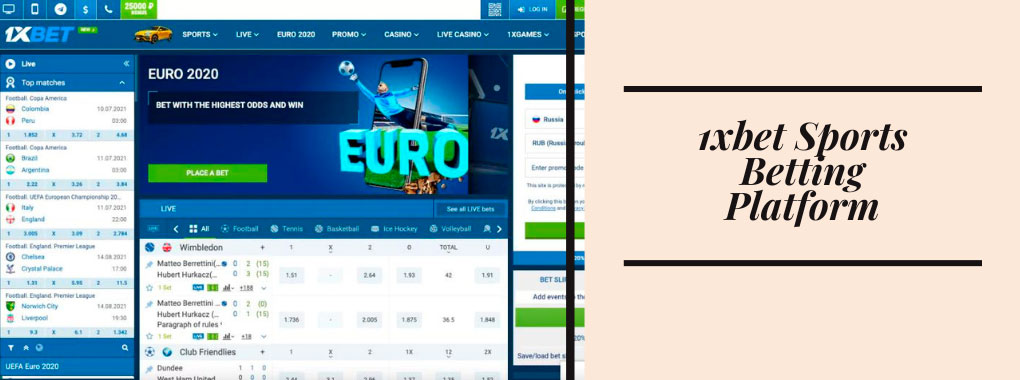 1xbet Sports Betting Platform